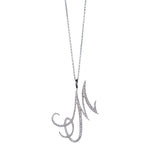 INITIAL DIAMOND NECKLACE - "GRAFITTI MONOGRAM" - Chris Aire Fine Jewelry & Timepieces