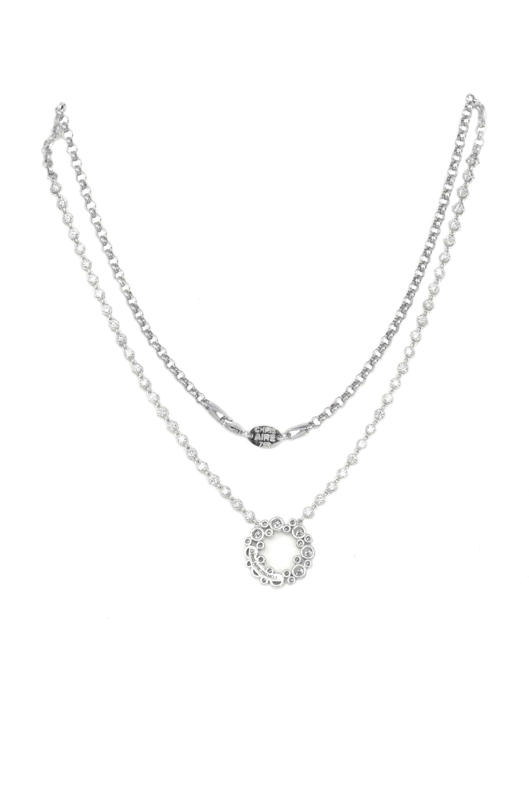 DIAMOND NECKLACE - CHRONICLE - Chris Aire Fine Jewelry & Timepieces