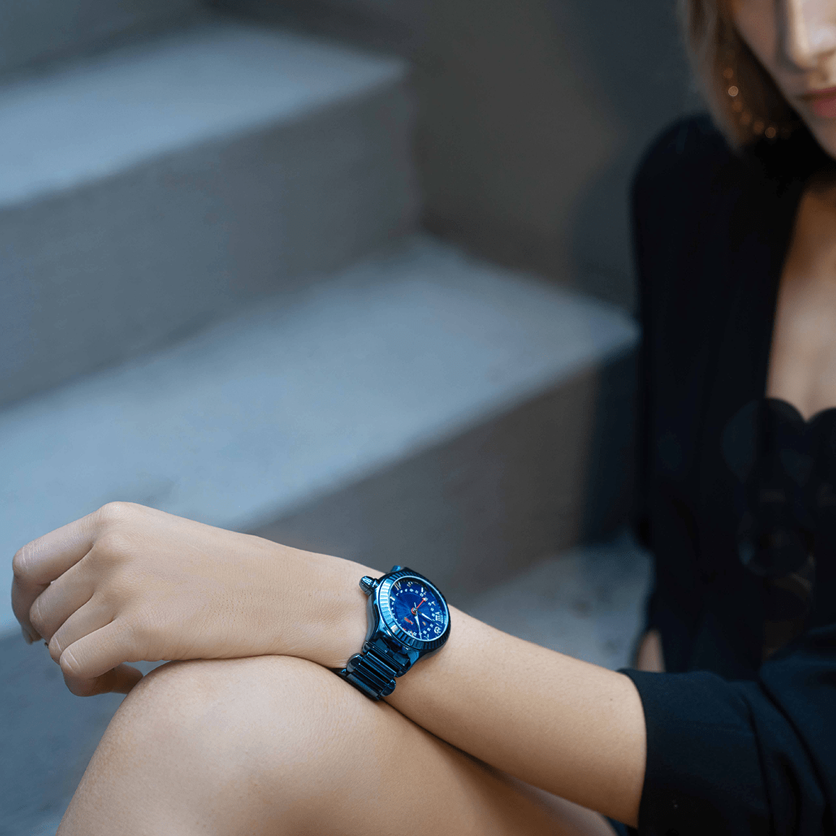 Watch - Aire Parlay Swiss Made GMT Watch For Women