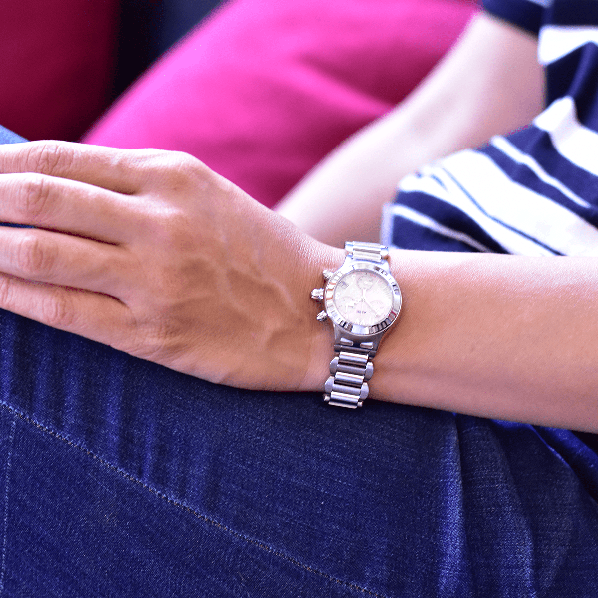 Women’s Watch - Aire Parlay Chronograph Swiss Made Quartz Caliber Women's Watch