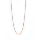 Yellow Gold Tennis Necklace - Bike chain - Diamond Necklace - Red Gold®