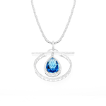 BLUE TOPAZ PENDANT - GENESIS - Chris Aire Fine Jewelry & Timepieces