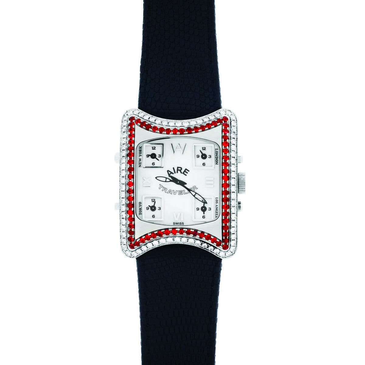 AIRE TRAVELER 5 TIME ZONES MENS' WATCH - Chris Aire Fine Jewelry & Timepieces
