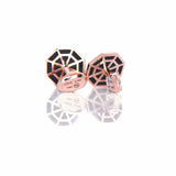 Gold Cufflinks - Celestial 18 Karat Gold & Onyx Cufflinks - RED GOLD®