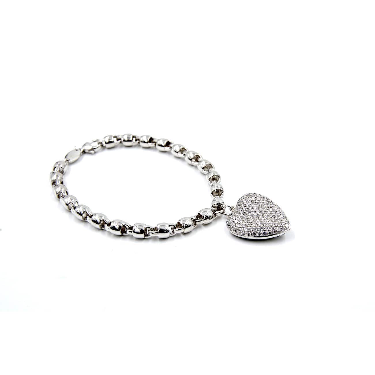 CHARM BRACELET - HEART CHARM BRACELET - Chris Aire Fine Jewelry & Timepieces