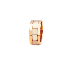 Wedding Band - 18-Karat Solid Gold Wide Band - RED GOLD®