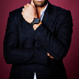CHRIS AIRE WATCH - PARLAY GMT BLACK - Chris Aire Fine Jewelry & Timepieces