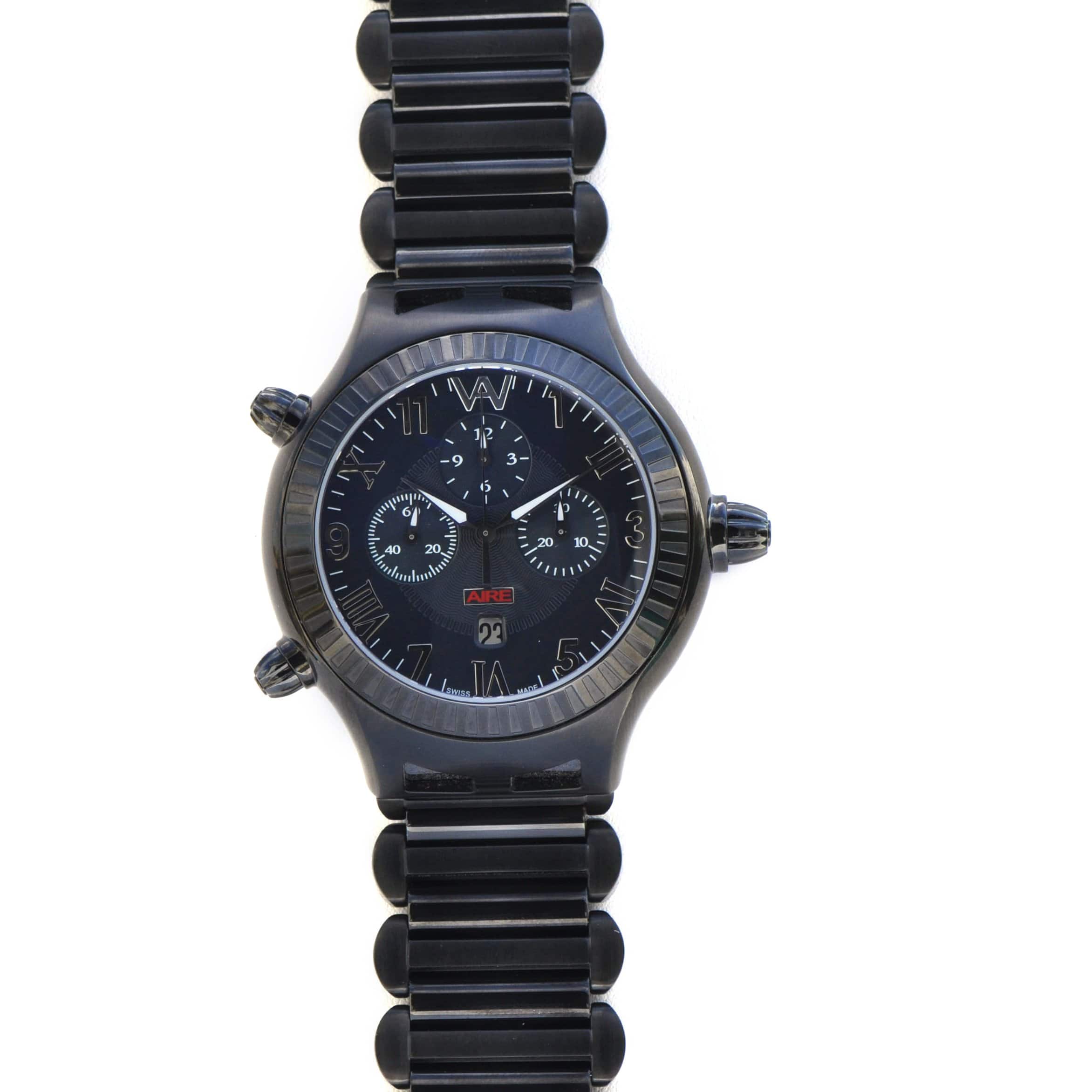 CHRIS AIRE WATCH - PARLAY AMBIDEXTEROUS BLACK - Chris Aire Fine Jewelry & Timepieces
