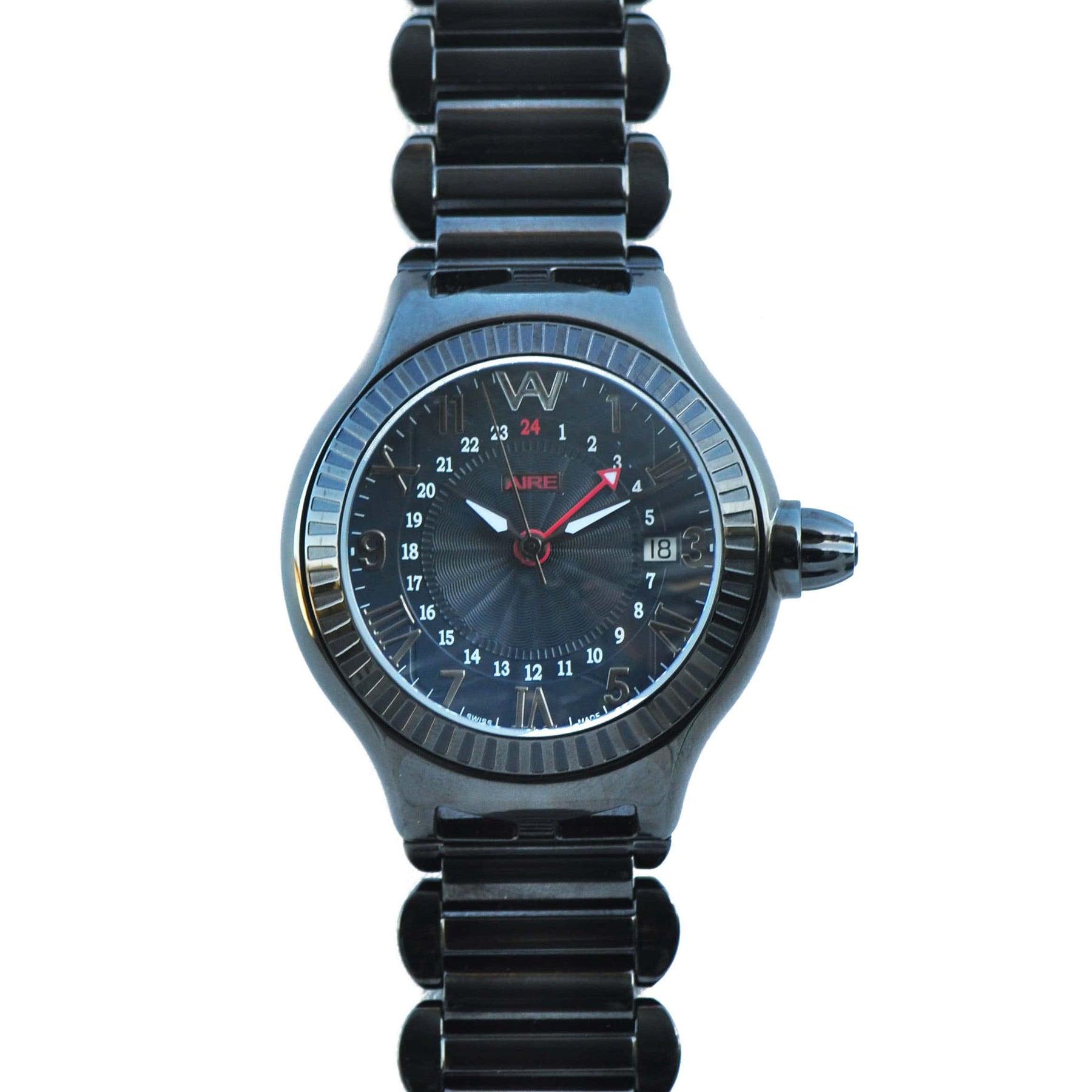 CHRIS AIRE WATCH - PARLAY GMT BLACK - Chris Aire Fine Jewelry & Timepieces