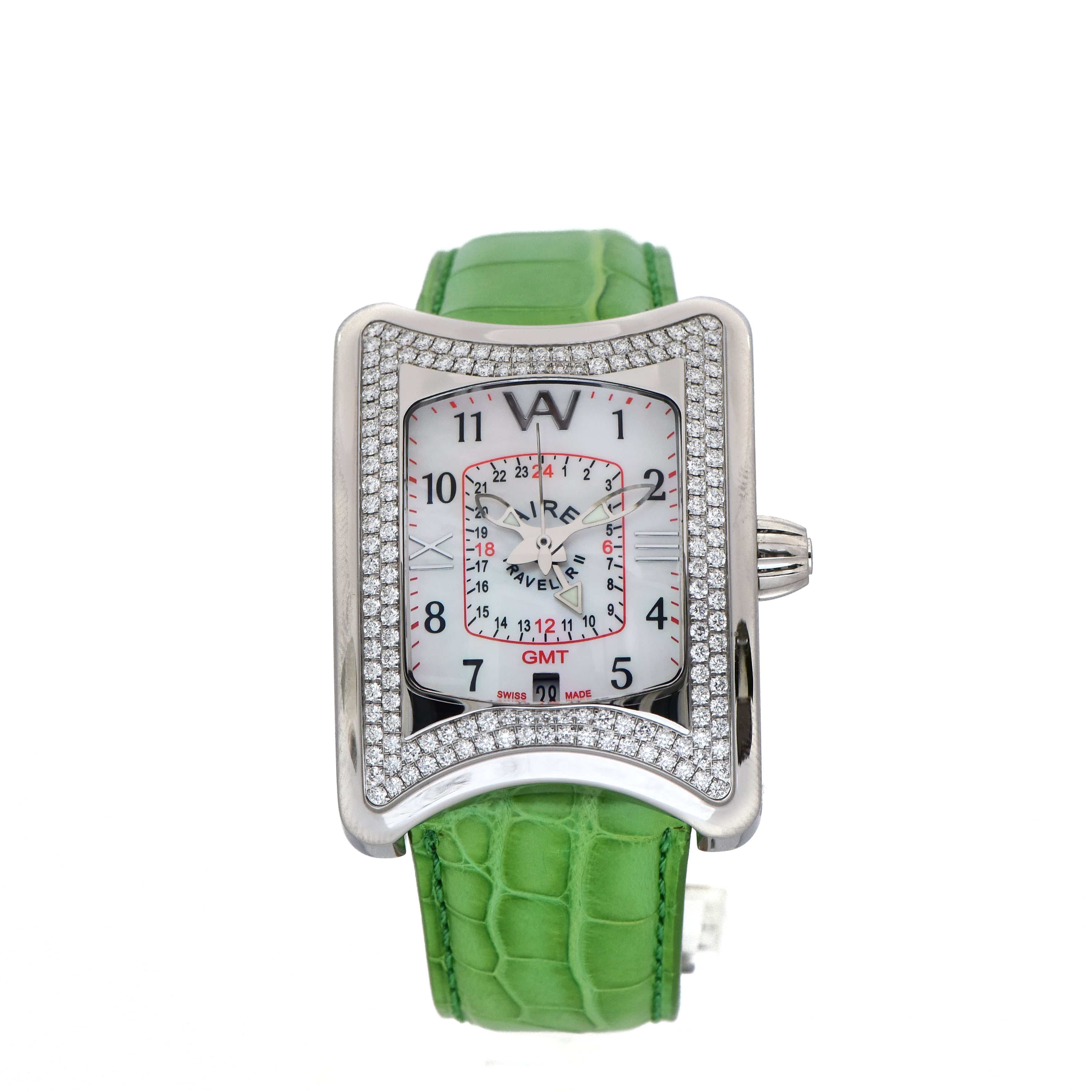 CHRIS AIRE WATCH - AIRE TRAVELER II GMT WATCH - Chris Aire Fine Jewelry & Timepieces