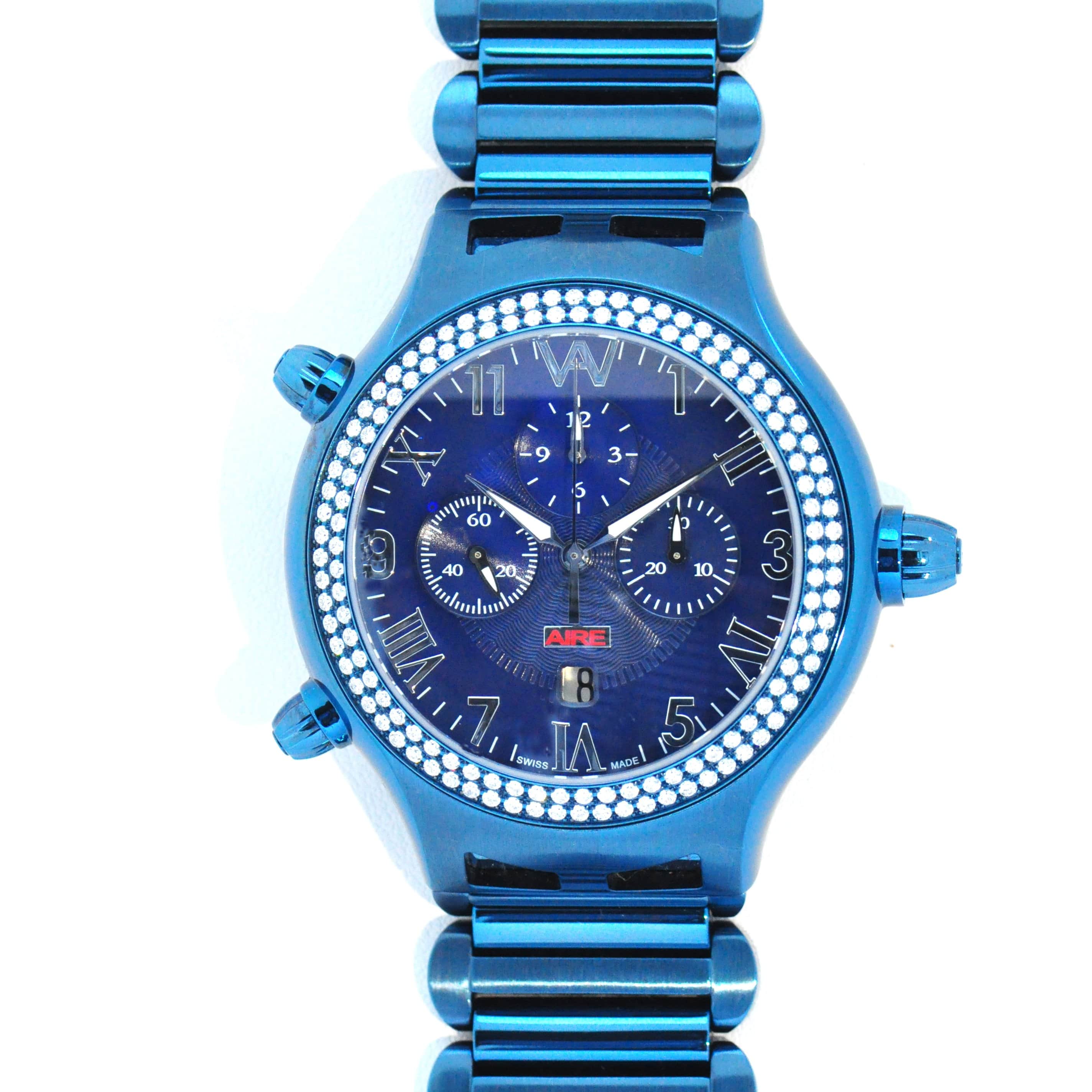 CHRIS AIRE WATCH - PARLAY BLUE LAGOON - Chris Aire Fine Jewelry & Timepieces
