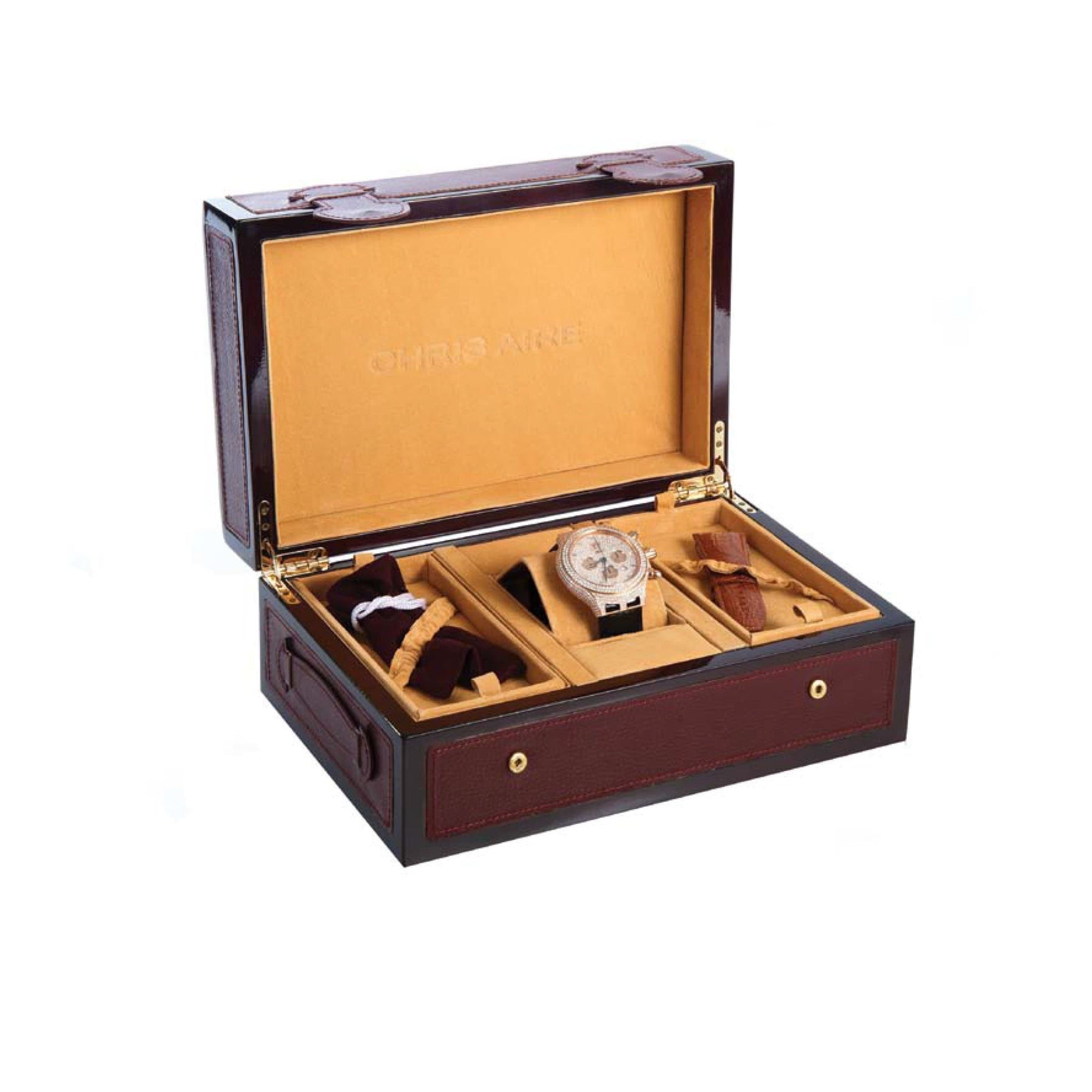 Watch - Aire Parlay Swiss Made High Jewelry Chronomatic 18-Karat Gold