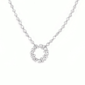 Diamond and White Gold Necklace - Chronicles