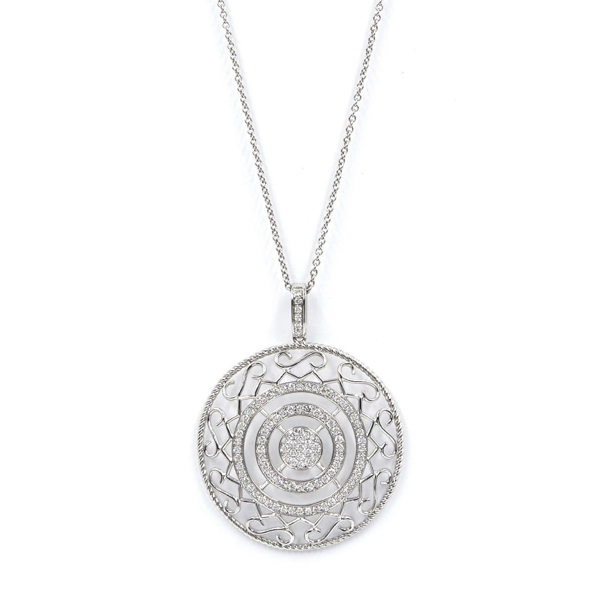 CIRCLE OF LOVE-DIAMOND NECKLACE - Chris Aire Fine Jewelry & Timepieces