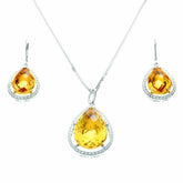 AIRE YELLOW AQUAMARINE SET - SUNRAYS - Chris Aire Fine Jewelry & Timepieces