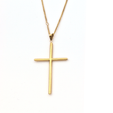 Gold Cross - 14-Karat Yellow Gold Atonement Cross