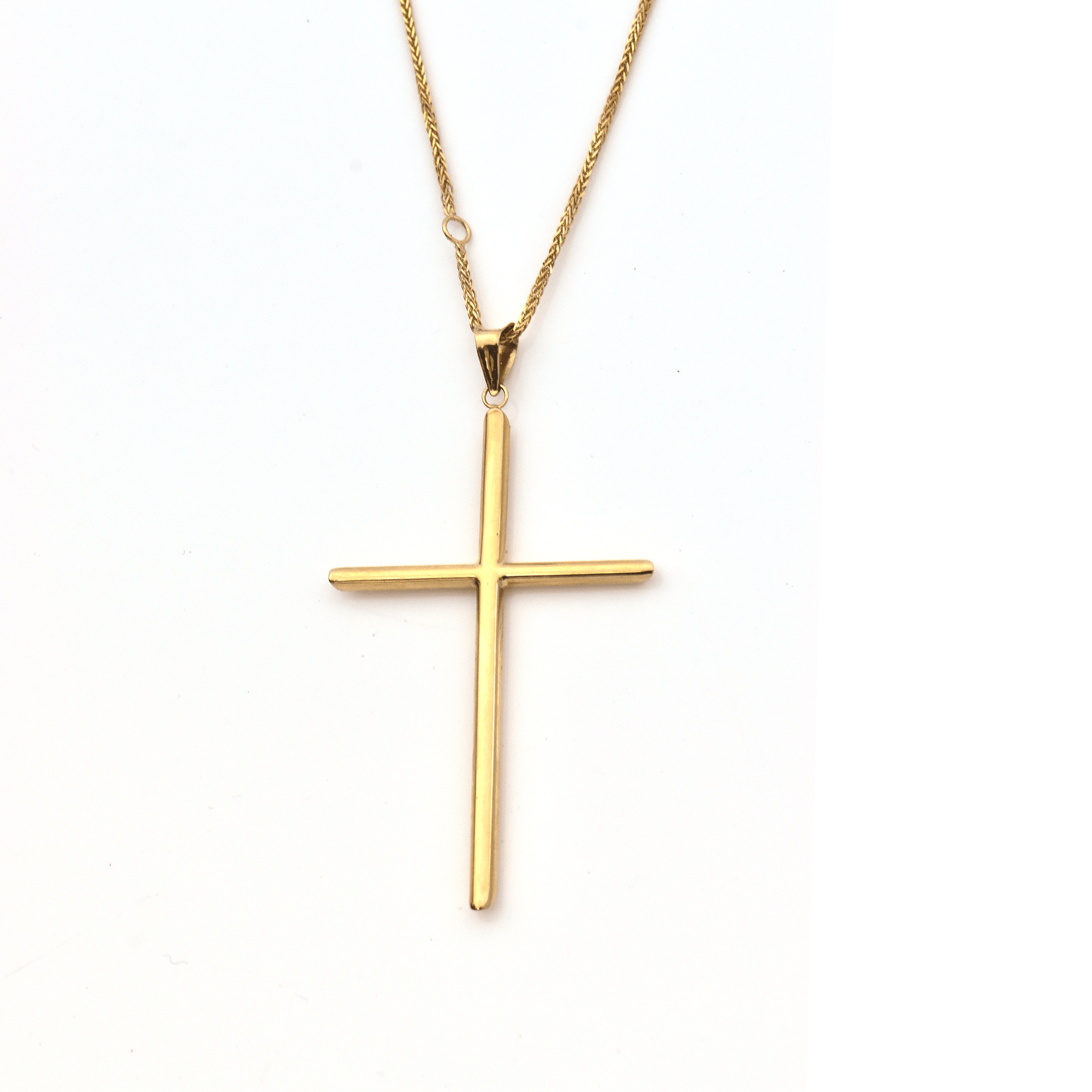 Gold Cross - 14-Karat Yellow Gold Atonement Cross
