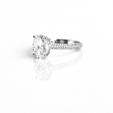 Engagement Ring - 2.21 Carat Oval Diamond Engagement Ring