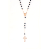 Rosary Necklace -18-Karat Amber Hue Gold-small