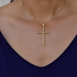 Gold Cross - 14-Karat Yellow Gold Atonement Cross