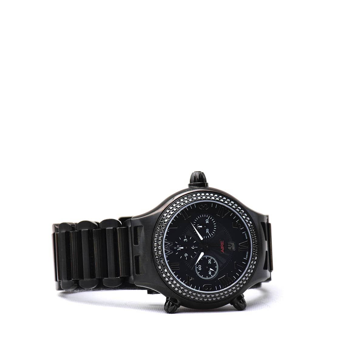 CHRIS AIRE WATCH - PARLAY BLACK DIAMOND CHRONOMATIC - Chris Aire Fine Jewelry & Timepieces