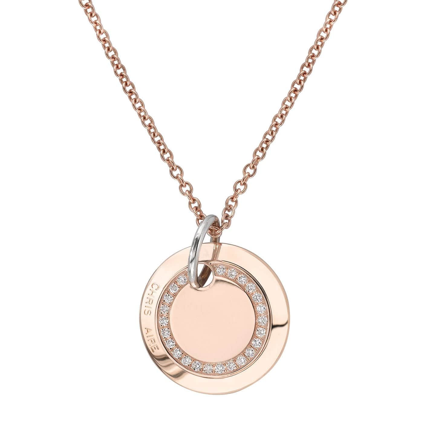 DIAMOND NECKLACE - "ETERNITY TAG" - Chris Aire Fine Jewelry & Timepieces