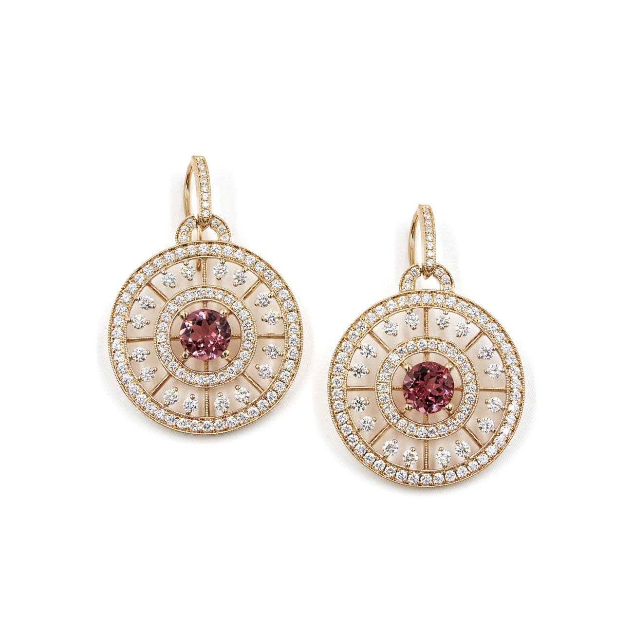 DIAMOND AND GEMSTONE EARRINGS - DUCHESS - Chris Aire Fine Jewelry & Timepieces