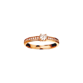 Engagement Ring - 18-Karat Solid Gold Ring - RED GOLD ®