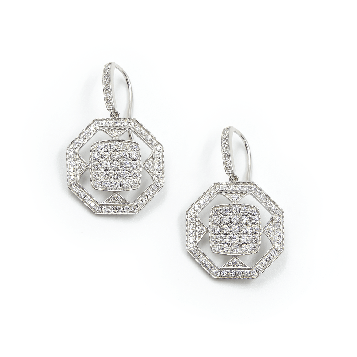 CHRIS AIRE DIAMOND EARRINGS - Chris Aire Fine Jewelry & Timepieces