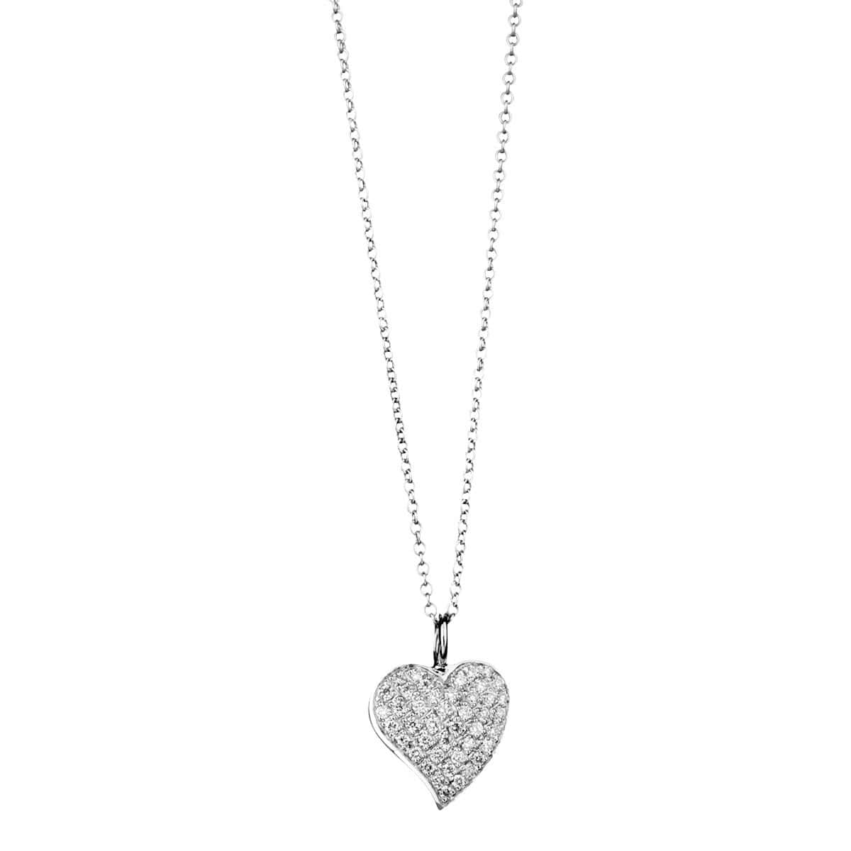 Diamond Heart Necklace - "Beautiful Heart" - Chris Aire Fine Jewelry & Timepieces