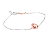 Flowerette Bracelet Two-Tone