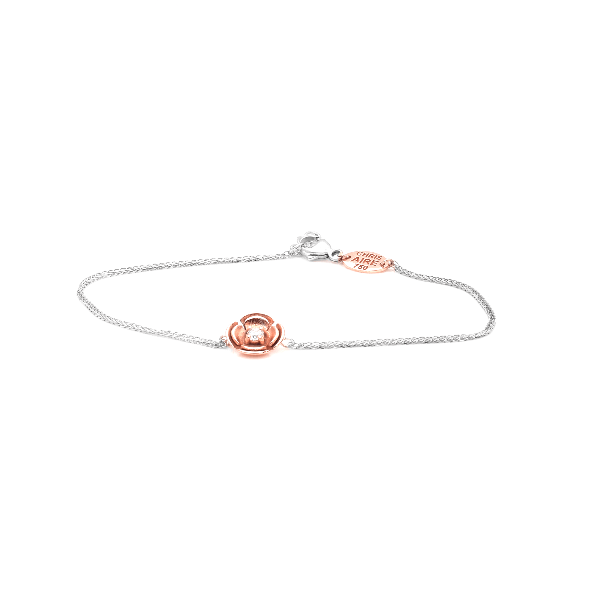 Flowerette Bracelet Two-Tone
