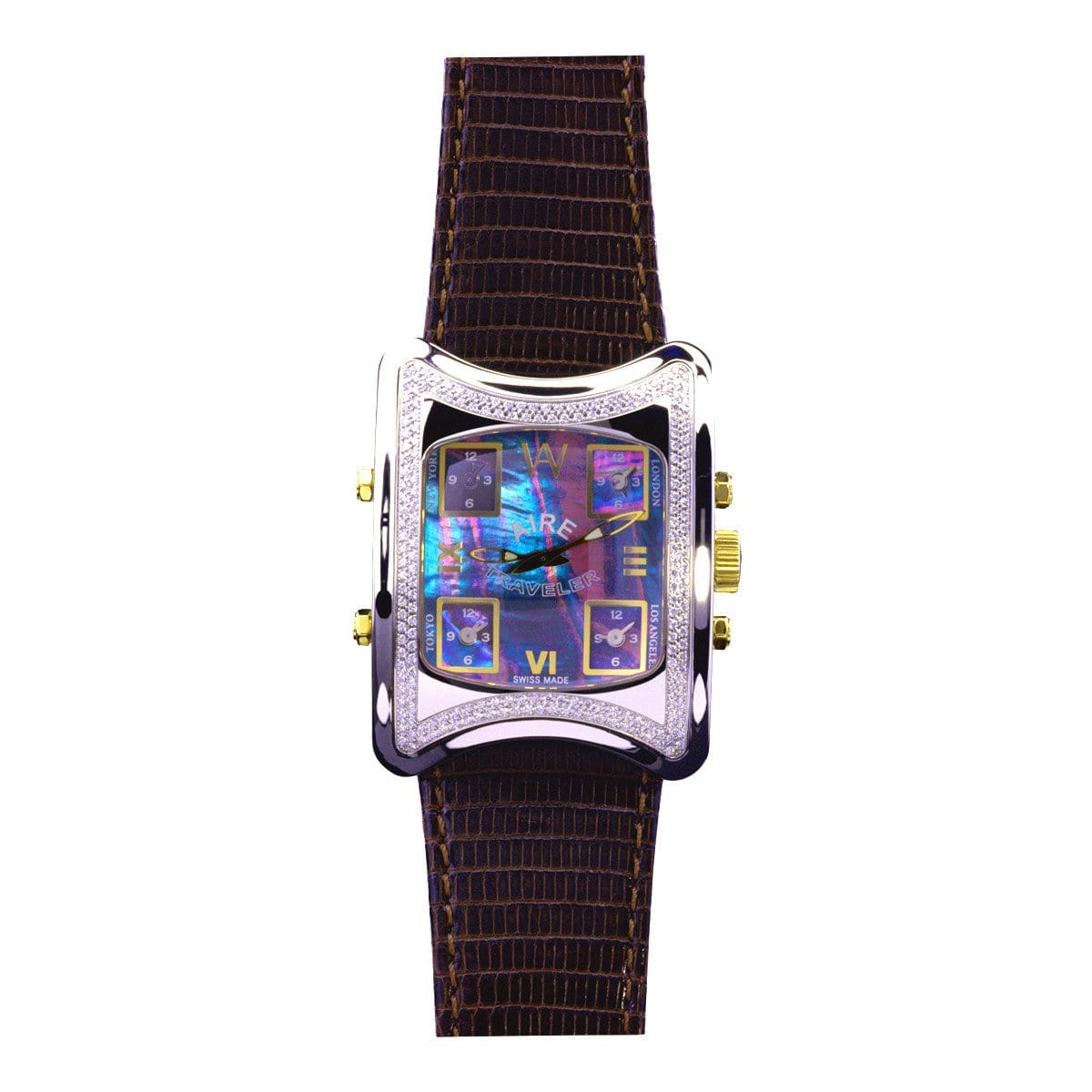 AIRE TRAVELER 5 TIME ZONES MEN'S WATCH - Chris Aire Fine Jewelry & Timepieces