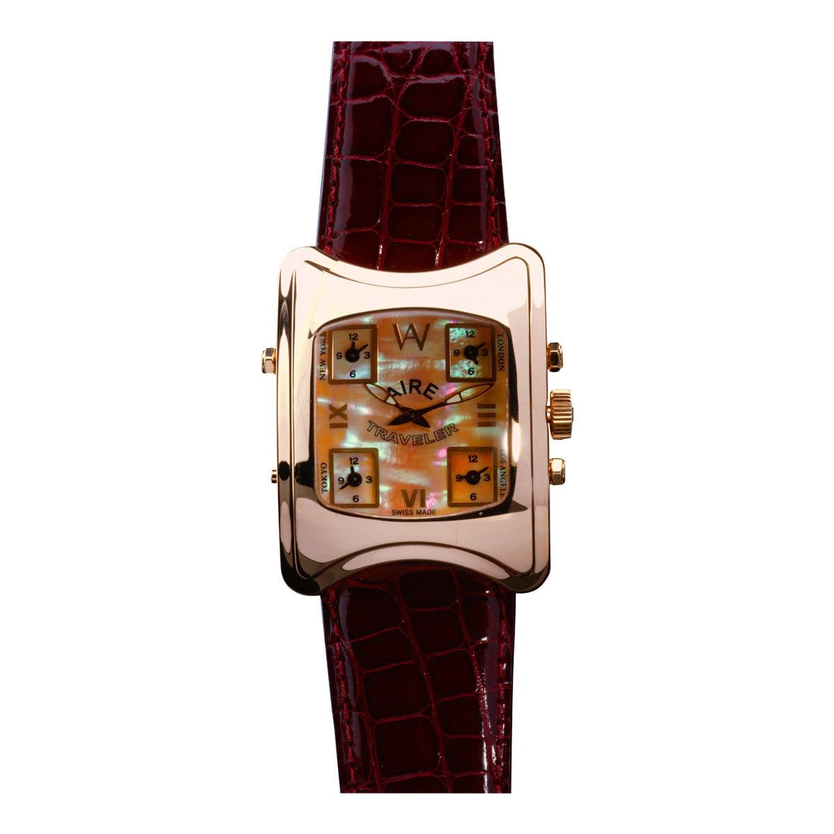 MEN'S WATCH - AIRE TRAVELER 5 TIME ZONES - Chris Aire Fine Jewelry & Timepieces