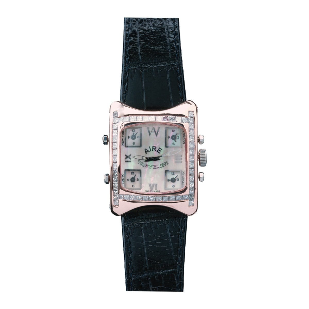 MENS WATCH AIRE TRAVELER 5 TIME ZONES - Chris Aire Fine Jewelry & Timepieces