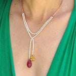 Chris Aire Gem Symphony Lariat - Chris Aire Fine Jewelry & Timepieces