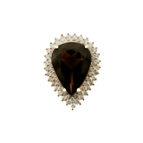 The Power Within -  Garnet Gemstones & Diamond Ring in 18 Karat Gold