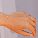 Heart Bracelet - 18 Karat Yellow Gold