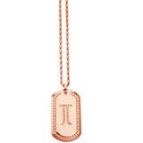 CUSTOM MEDIUM DOG TAG -  PERSONALIZED - Chris Aire Fine Jewelry & Timepieces