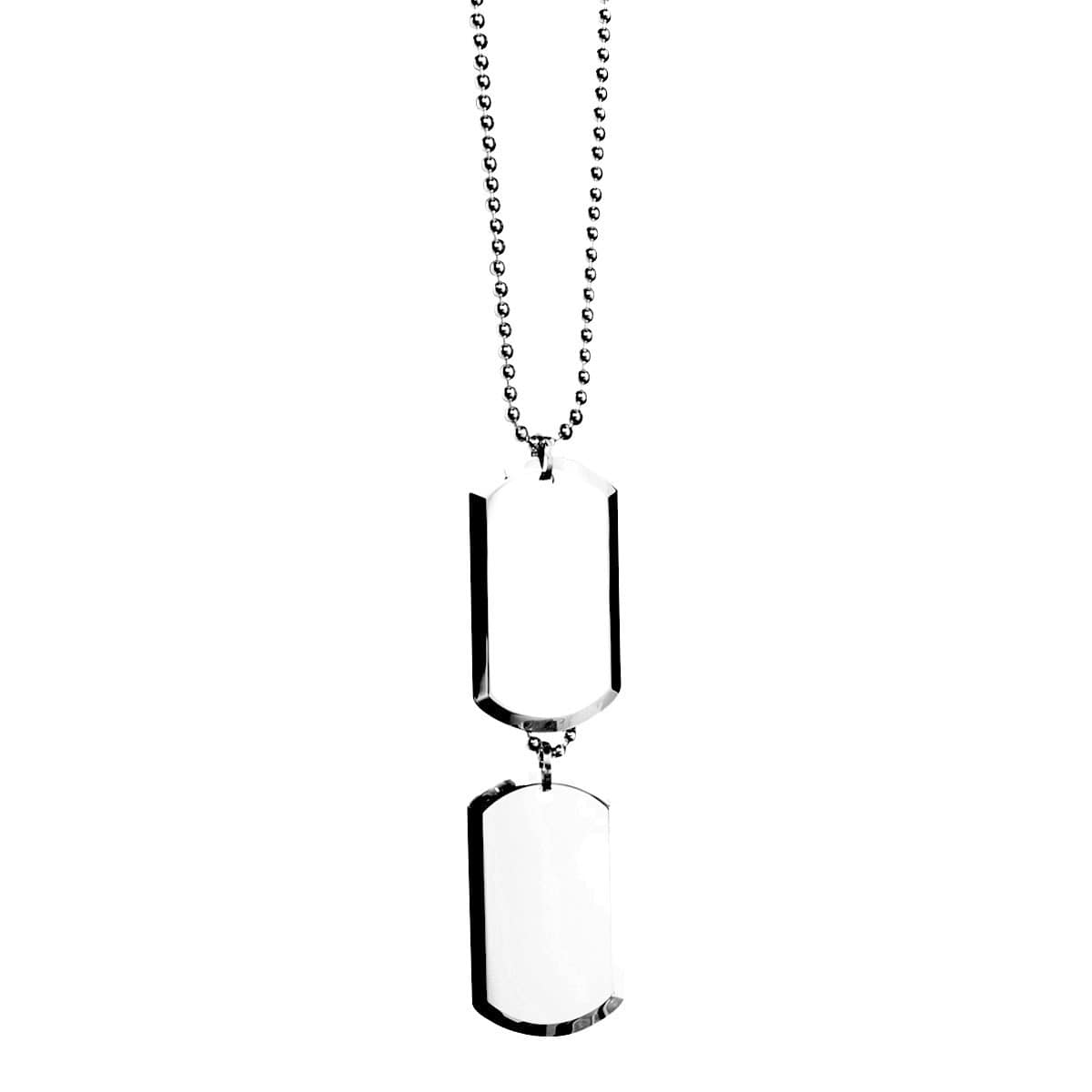 Silver Dog Tags - Chris Aire Fine Jewelry & Timepieces