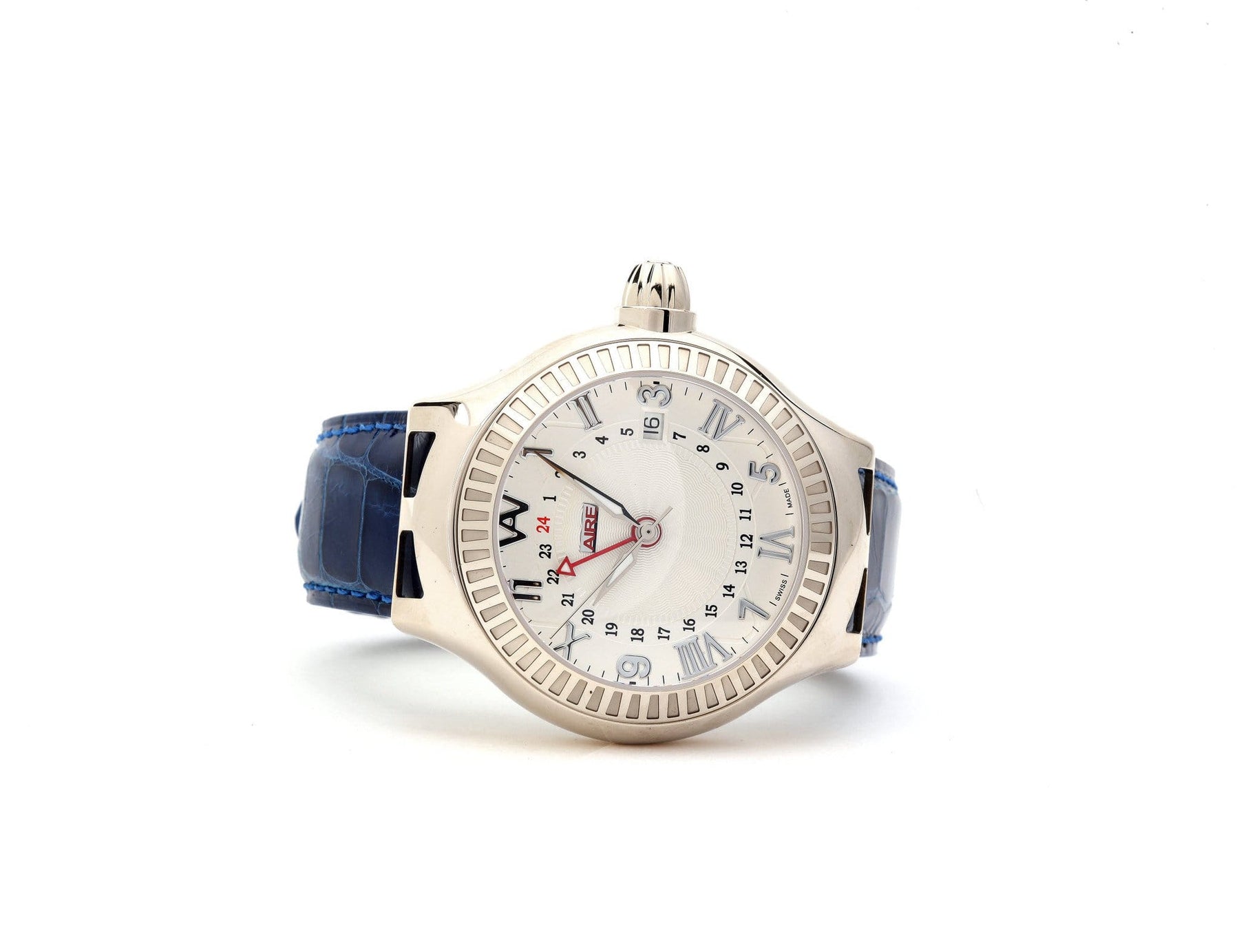 WHITE GOLD WATCH - PARLAY 42 MM GMT Limited Edition - Chris Aire Fine Jewelry & Timepieces