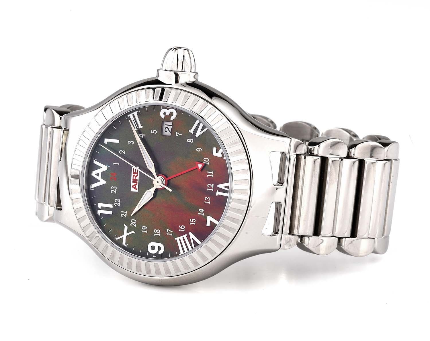 CHRIS AIRE WATCH - PARLAY 42 MM GMT - PAR01-4 - Chris Aire Fine Jewelry & Timepieces