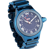 CHRIS AIRE WATCH - PARLAY GMT BLUE  LAGOON - Chris Aire Fine Jewelry & Timepieces