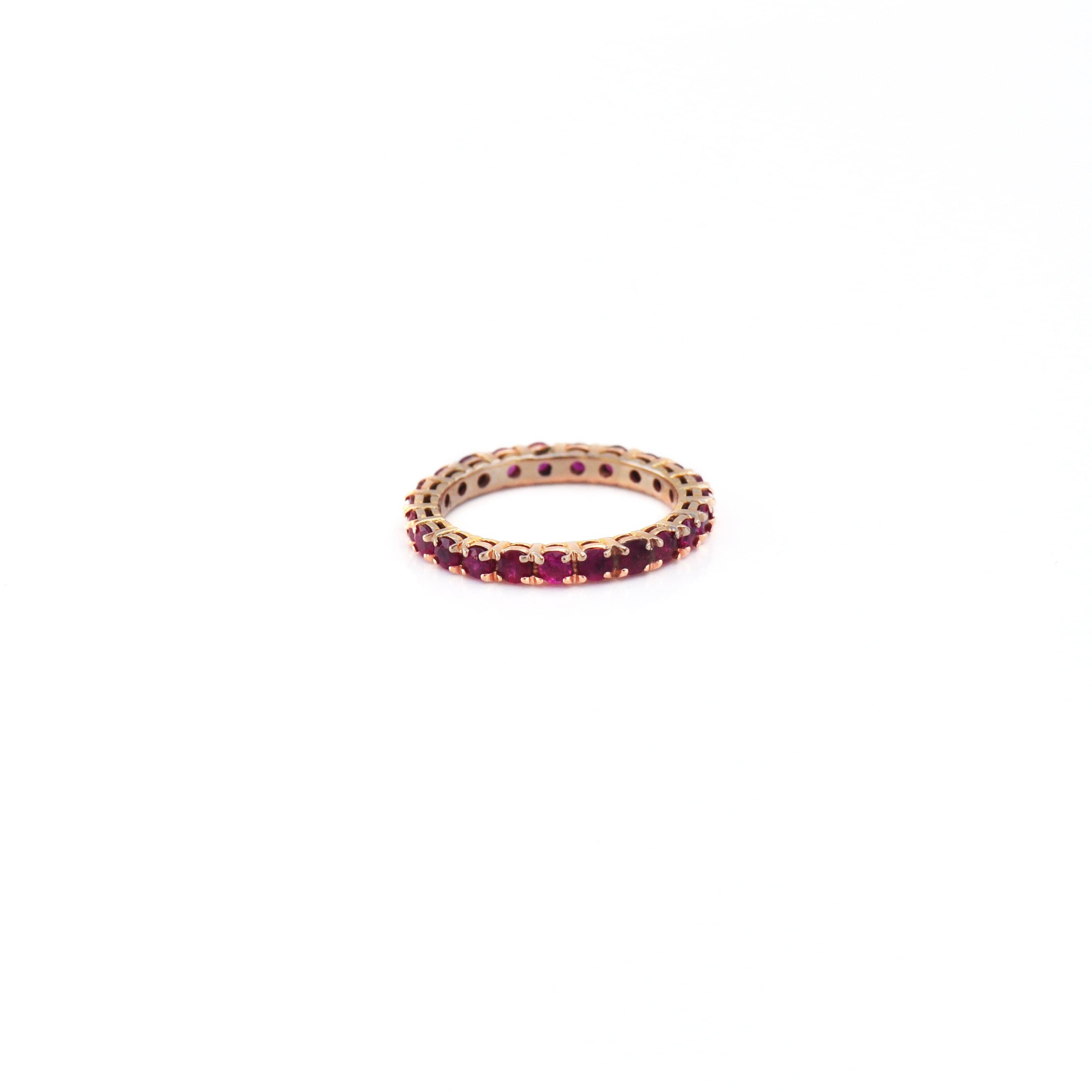 AIRE WEDDING BAND WITH RUBIES - Chris Aire Fine Jewelry & Timepieces