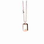 DIAMOND MONOGRAM  DOG TAG - Chris Aire Fine Jewelry & Timepieces