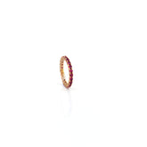AIRE WEDDING BAND WITH RUBIES - Chris Aire Fine Jewelry & Timepieces