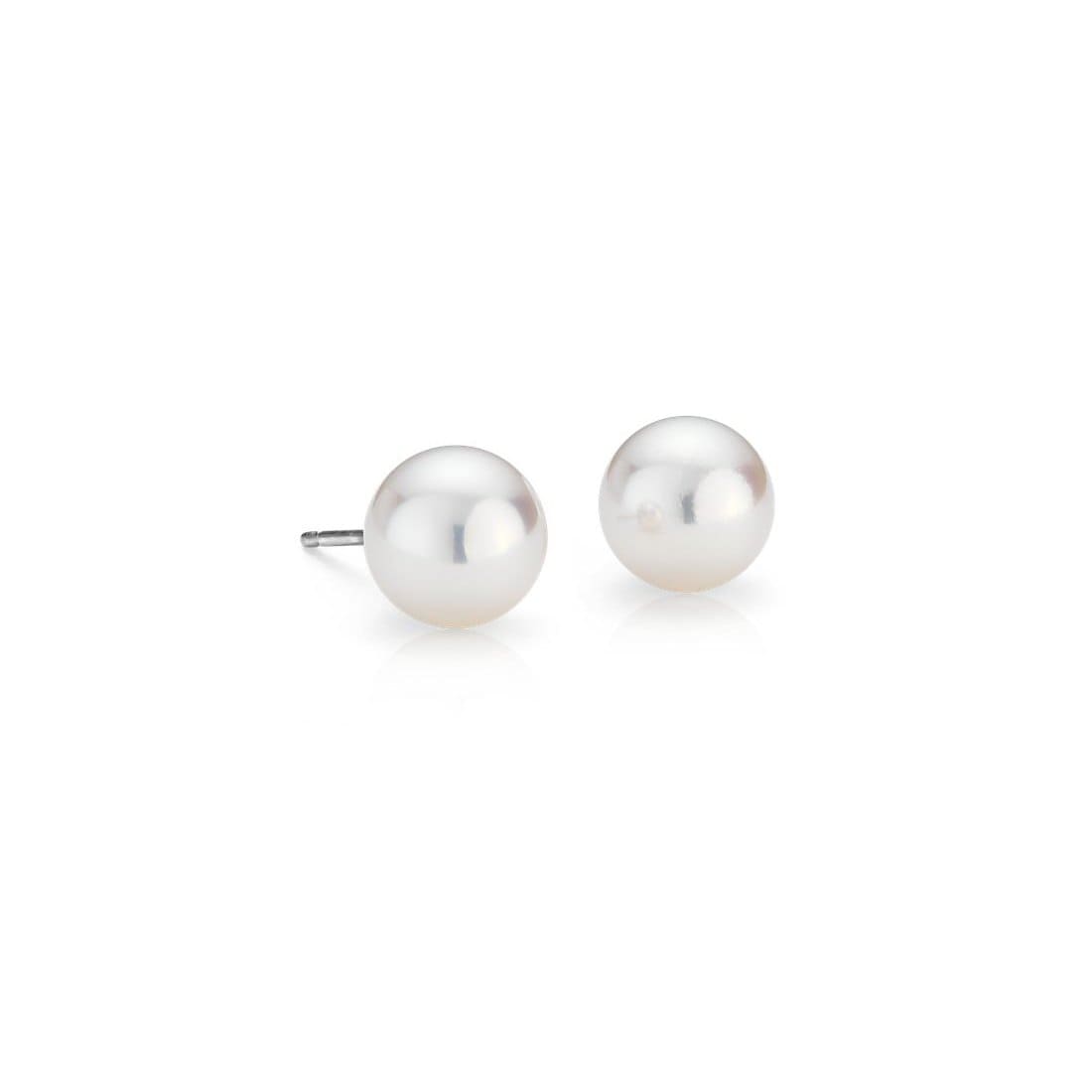 South Sea Gems - White South Sea Pearls Stud Earrings
