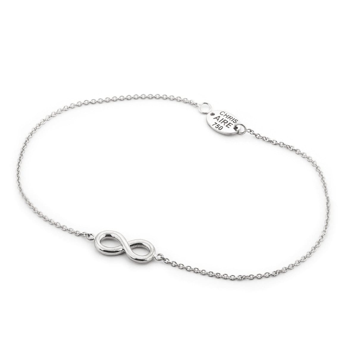 WHITE GOLD INFINITY BRACELET - Chris Aire Fine Jewelry & Timepieces