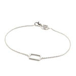 DOG TAG FRAME BRACELET - Chris Aire Fine Jewelry & Timepieces