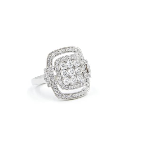 CHRIS AIRE DIAMOND RING - HEIRESS - Chris Aire Fine Jewelry & Timepieces